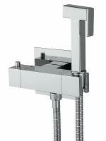 Смеситель с гигиеническим душем и термостатом встраиваемый WONZON & WOGHAND WW-88819903-CR хром