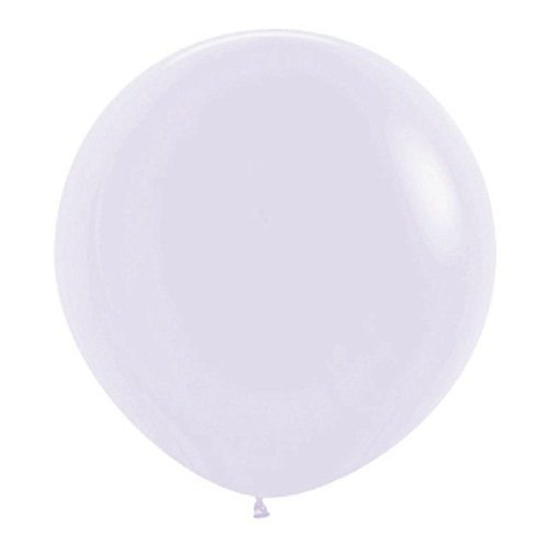 Шар 24" Фиолетовый Макаронс, Пастель / Floral деко