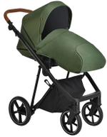 Детская коляска Roan Sol 3 в 1 с автокреслом Avionaut Silver Black RSL/1013 Boho Green