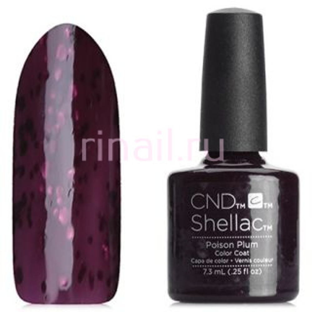 CND Шеллак 7,3 мл,Poison Plum