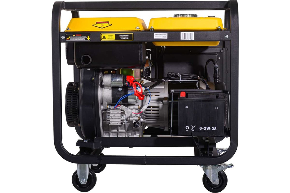 Электрогенератор дизельный Huter LDG 7000LXА 64/2/8