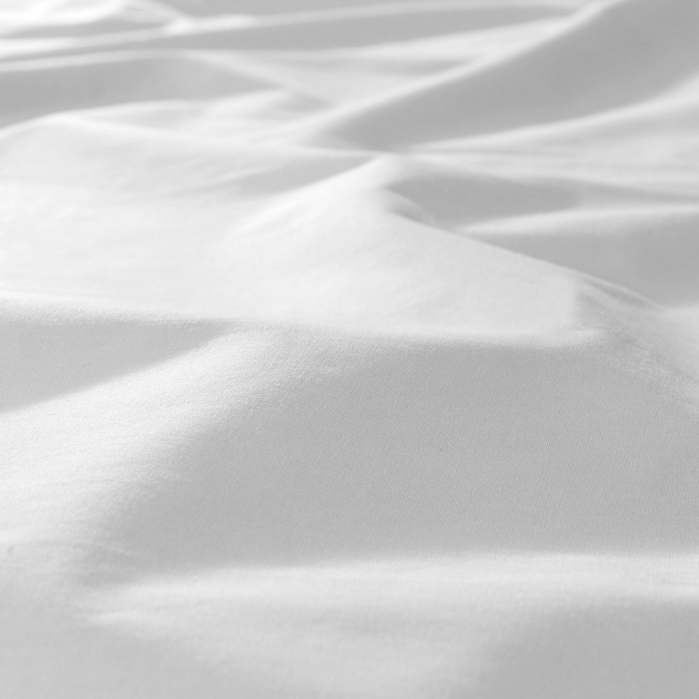 Простыня на резинке IKEA DVALA (ДВАЛА), Белый, 90х200 см