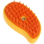 Паровая щетка с массажным эффектом «МОЙ БРО», цвет желтый, USB - зарядка, 6*11см (коробка Ultramarine)✦