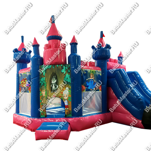 Коммерческий надувной батут "Волшебный замок", 5*4*4 м