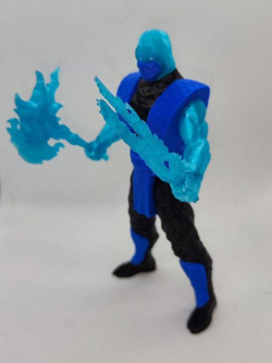 Подвижная фигурка Сабзиро ледяной из Mortal Kombat