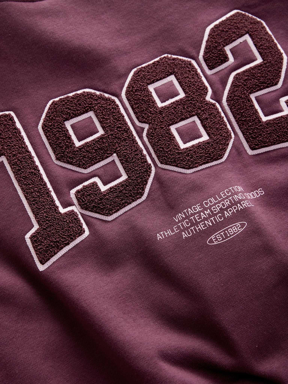 Бомбер с капюшоном для девочки Next B39-544, Бордовый, Белый