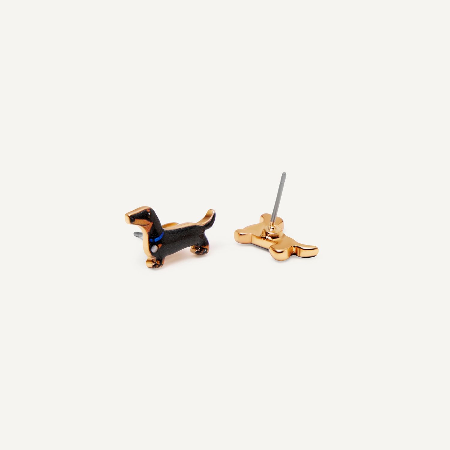Серьги Doggy Stud Earrings – Dachshund