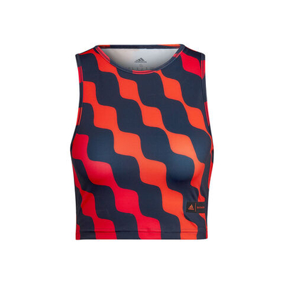 Женская теннисная майка adidas Marimekko Icons Tank Top Women - Orange, Blue