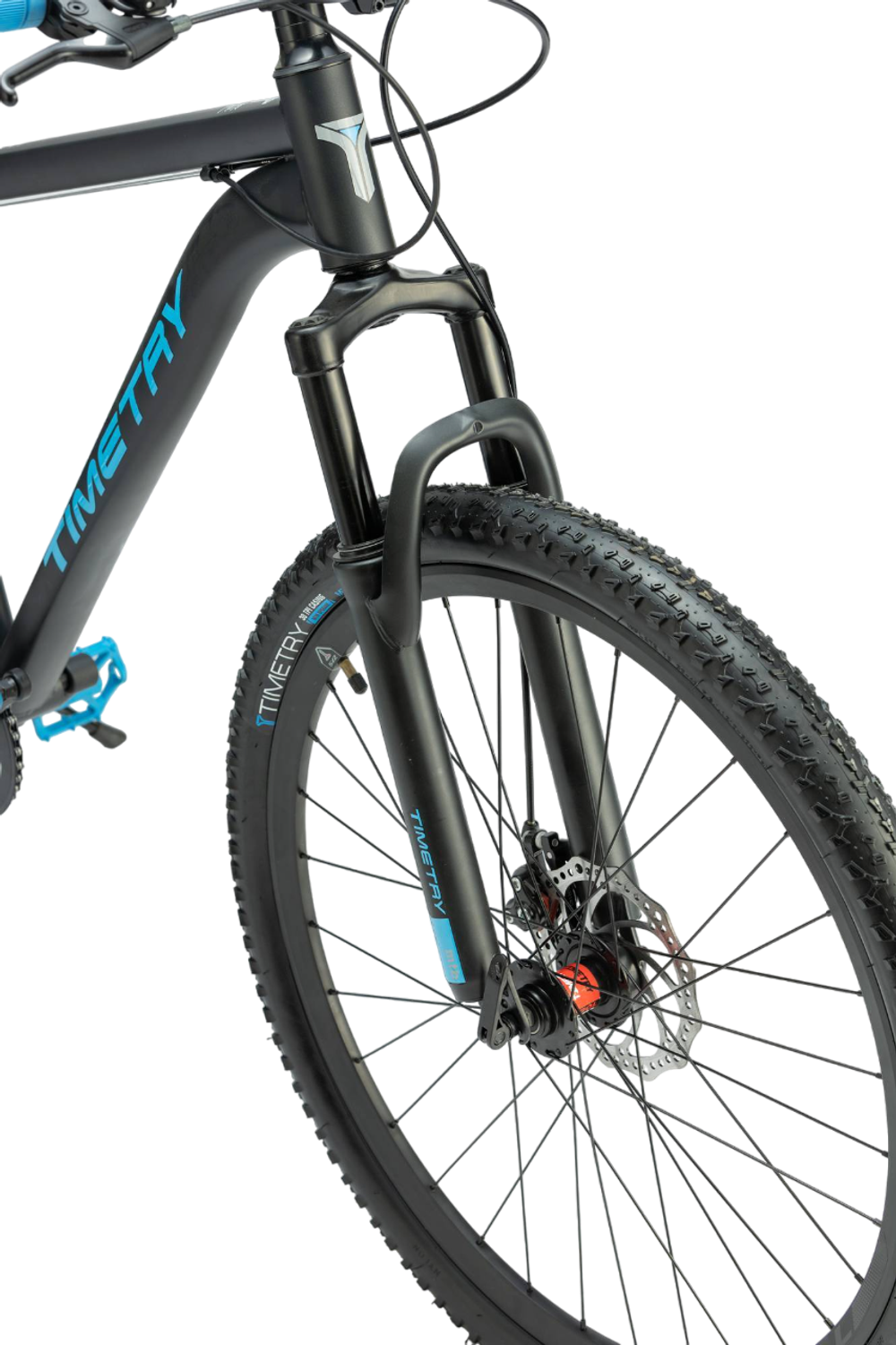 Велосипед 27,5" TIMETRY TT322  7 ск. черный синий