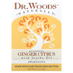 Dr. Woods, брусковое мыло, имбирь и цитрус, 149 г (5,25 унции)