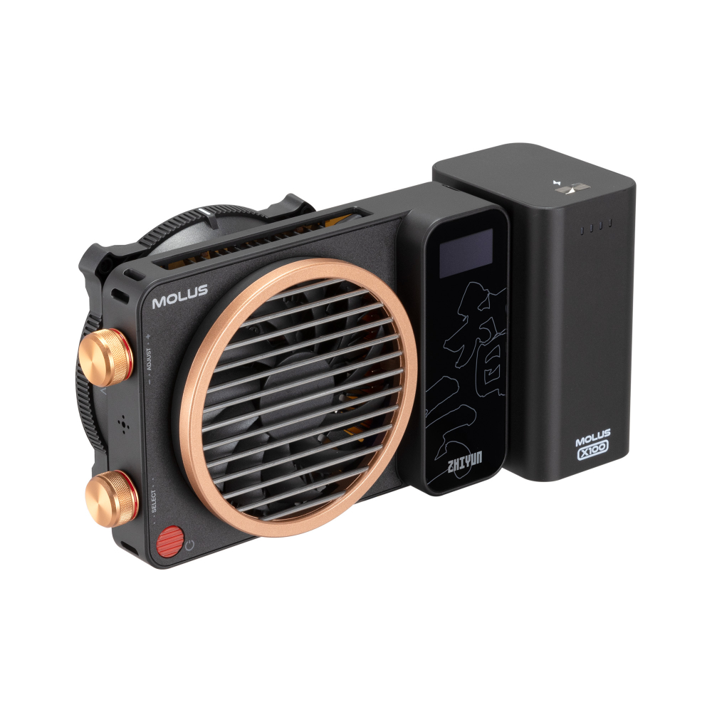 Осветитель Zhiyun MOLUS X100RGB COB Light PRO чёрный