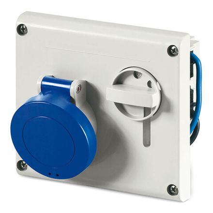 Розетки c механической блокировкой