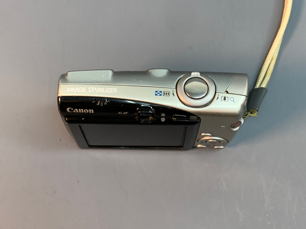 Canon Digital IXUS 800 IS ошибка объектива