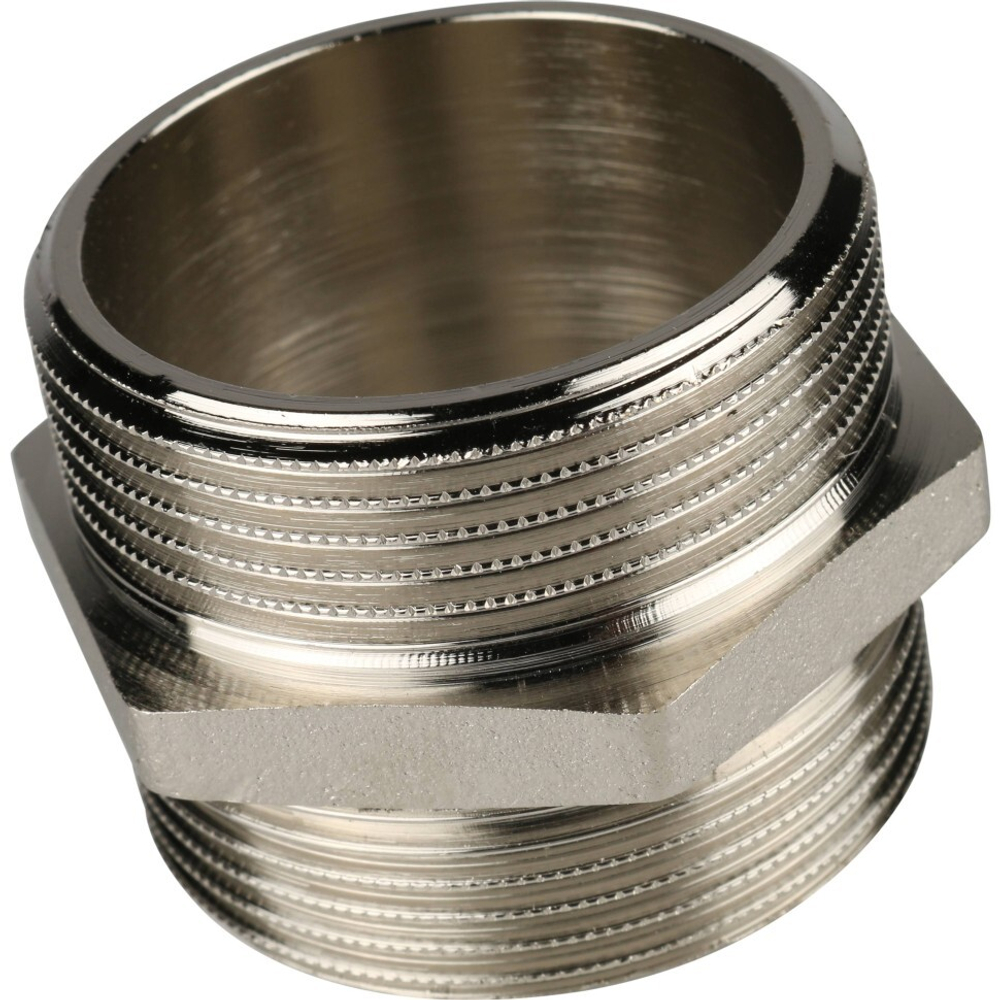 Ниппель HH никелированный 1"1/2 STOUT