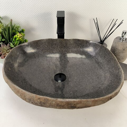 Раковина из речного камня RS-65157 53*45*15 0862