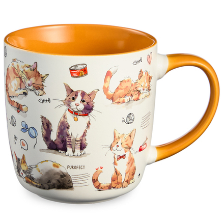 КРУЖКА LEFARD 400МЛ "CATS" 9.0*5.6*9.3CM