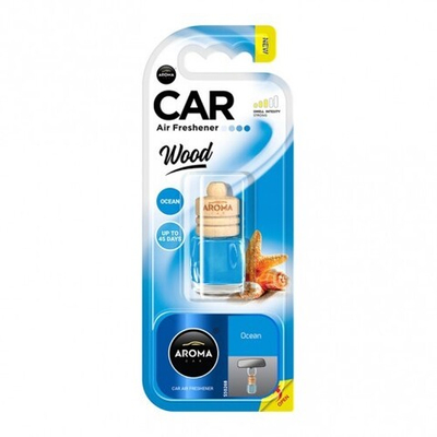 AROMA CAR Подвесной ароматизатор WOOD Ocean