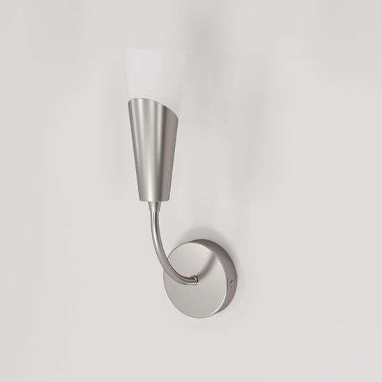 60167/1 / настенный светильник / никель