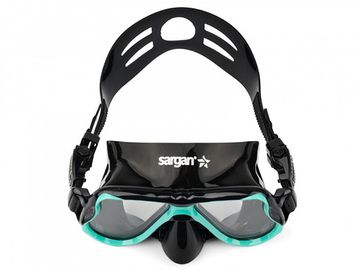 Маска Sargan Сонора черный/бирюзовый
