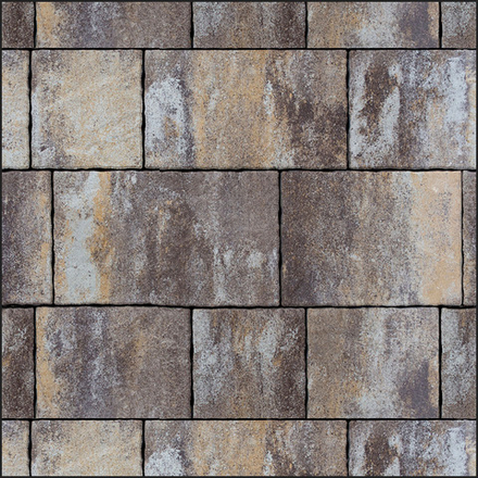 Тротуарная плитка АНТАРА Б.1.АН.6, комплект из 6 видов плит Искусственный камень Доломит