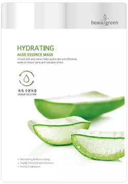 BeauuGreen Premium Essence Mask тканевая маска для лица
