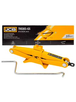 Домкрат механический ''ромб''2т JCB JCB-10202 (GS)