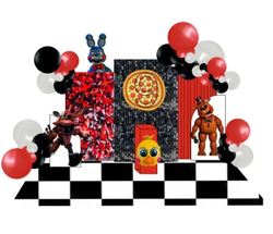 Фотозона пайетка черная/шдм №4681