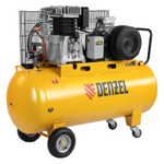 Компрессор поршневой ременной BCI5500-T/200. 5.5 кВт. 200 литров. 850 л/мин Denzel