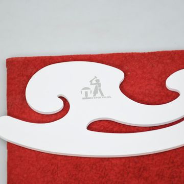 Набор лекал для черчения, ПЕТРОГРАДЪ, полиамид, 3 штуки