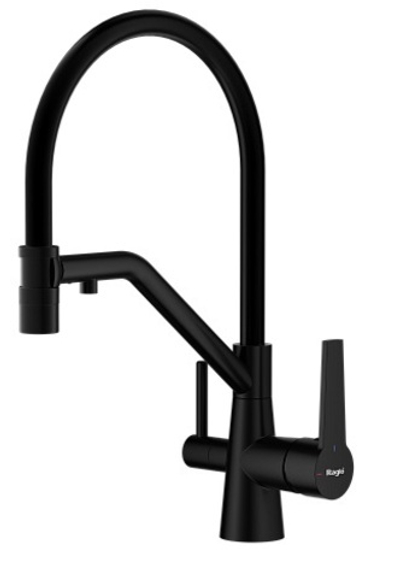 Смеситель для кухни со съемным изливом на магните и подключением фильтра питьевой воды R80.62.06