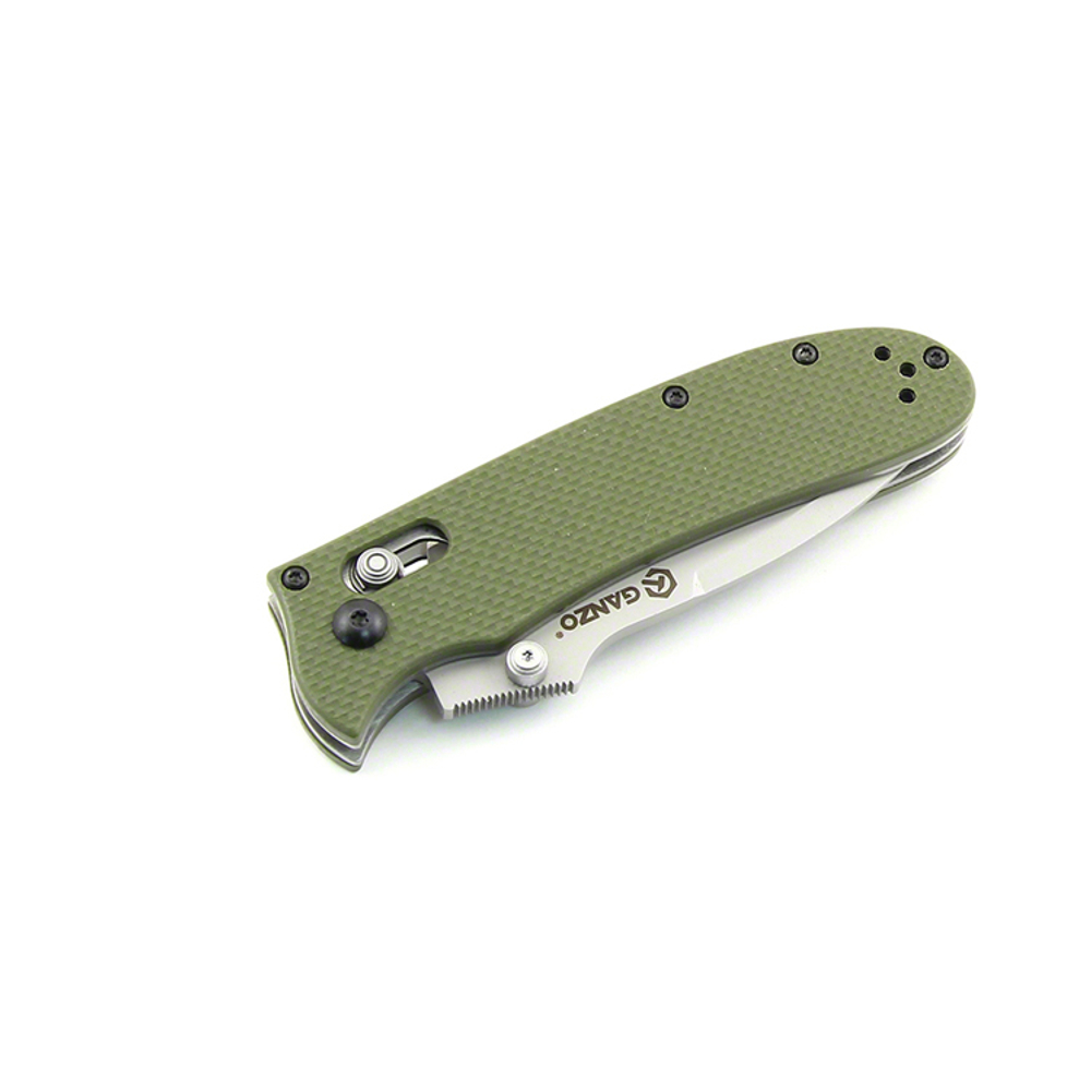 Нож Ganzo G704 зеленый, G704-GR
