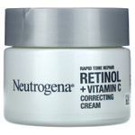 Neutrogena, Rapid Tone Repair, корректирующий крем с ретинолом и витамином C, 48 г (1,7 унции)