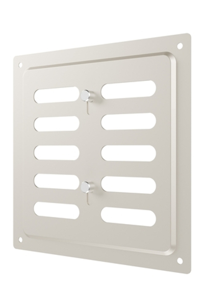 Решетка вентиляционная MER регулируемая 150x154 окраш.сталь Beige ERA