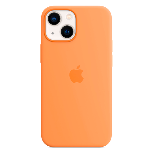 Силиконовый чехол с поддержкой MagSafe Apple Silicone Case для iPhone 13 mini, Marigold (Весенняя мимоза)