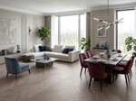 HDF Ламинат FLOORFORT Дуб Шарлотт 24004-2 НС