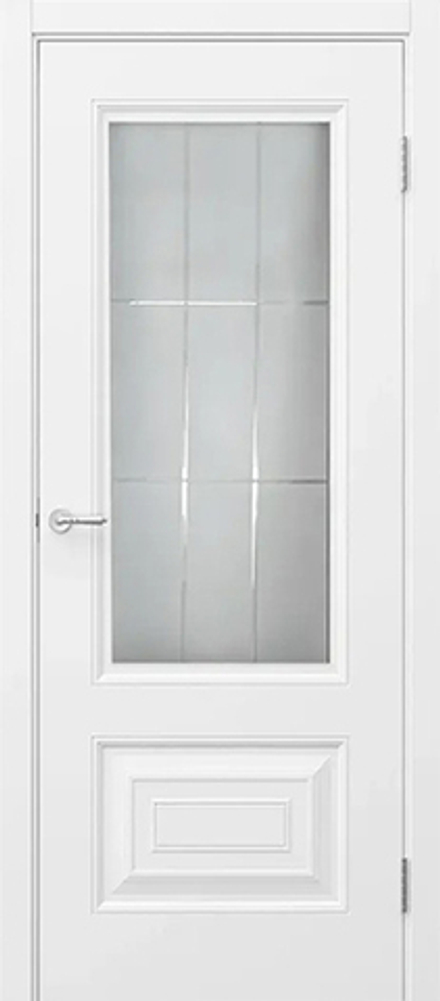 Межкомнатная дверь House Doors Скандинавия 6 ДО RAL 9003