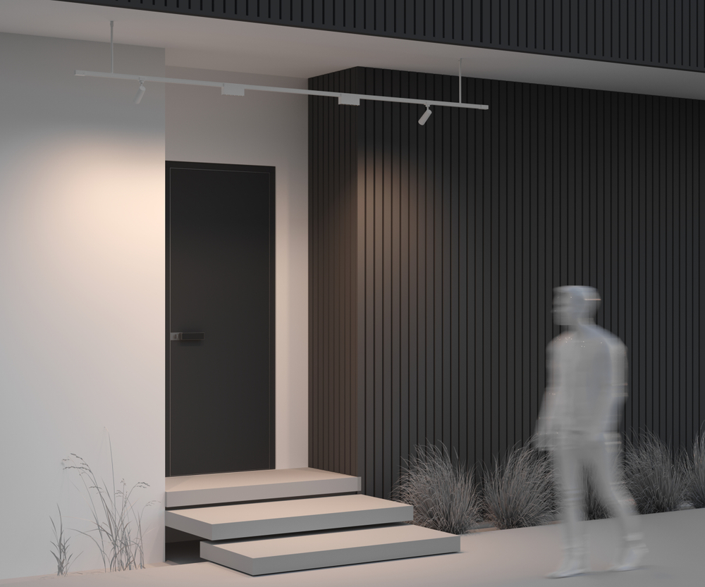 Комплектующие для уличной трековой системы Outdoor O-TR001-HL-W300