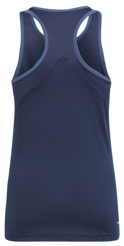 Футболка для девочки теннисная Adidas Club Tank Top - небесный