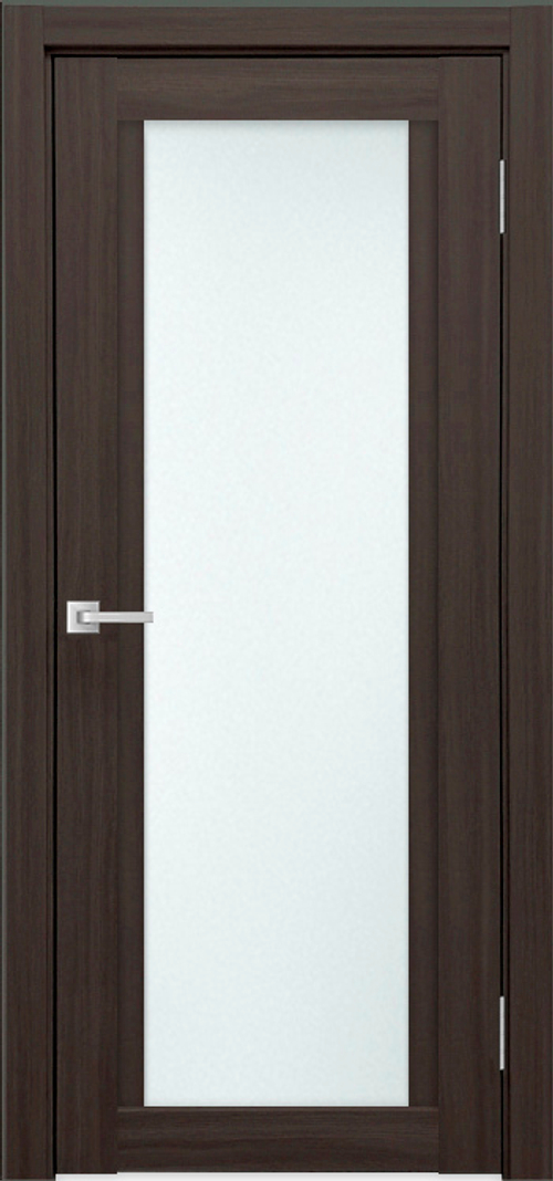 Межкомнатная дверь К-11 / Цвет тон Грей / Остекление "Сатинат белое" / Двери Верда