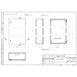 Корпус металлический ЭРА OPTIMA ЩМП-65.50.22 (650х500х220) IP54 У2 серый | Корпуса металлические с монтажной панелью