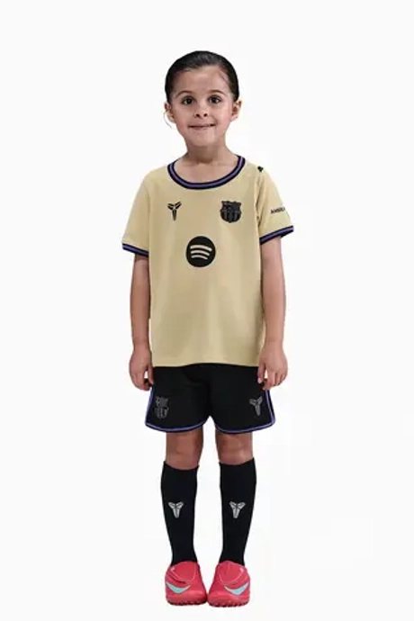 Футбольная форма Nike FC Barcelona x Kobe 25/26 Away Little Kids - бежевый