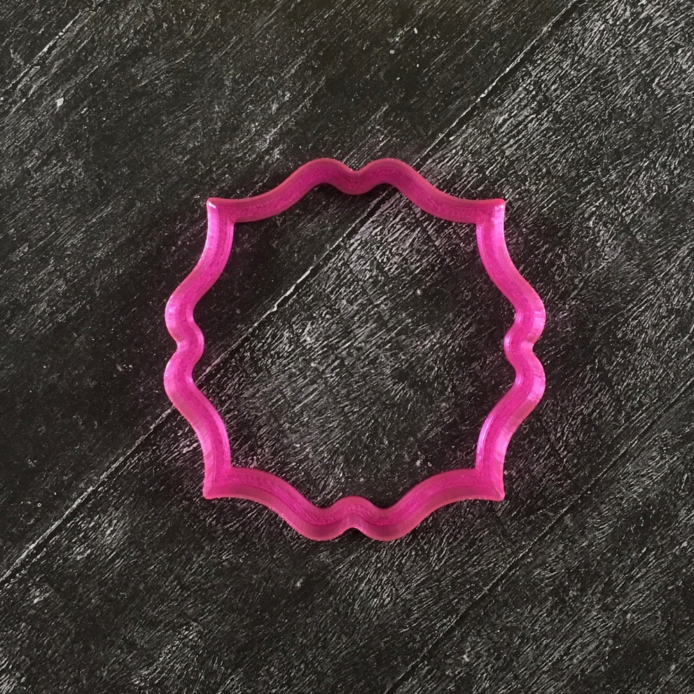 Фигурная рамочка №3