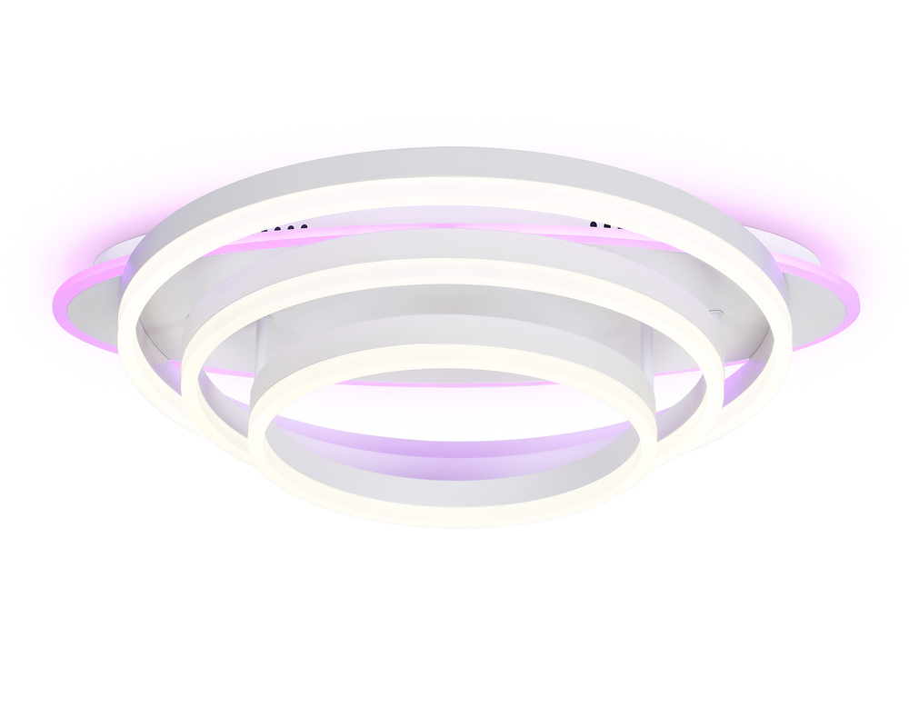 FA8522 WH белый 146W 3000K-6400K+RGB 560*500*150 (ПДУ РАДИО 2.4G)