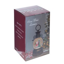 GAEM Изделие декоративное "Фонарь" (подсвет, муз, вьюга, 3хААА н/п +USB), D 10 см, L11 W11 H24 см