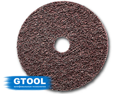 Круг фибровый нетканый GTOOL, d125мм, зерно Medium (P120), уп-ка 3шт