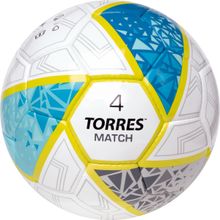 Мяч футбольный TORRES Match F323974, размер 4