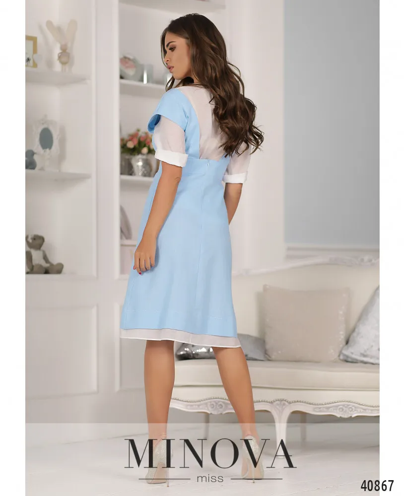 Костюм 2016-голубой Minova