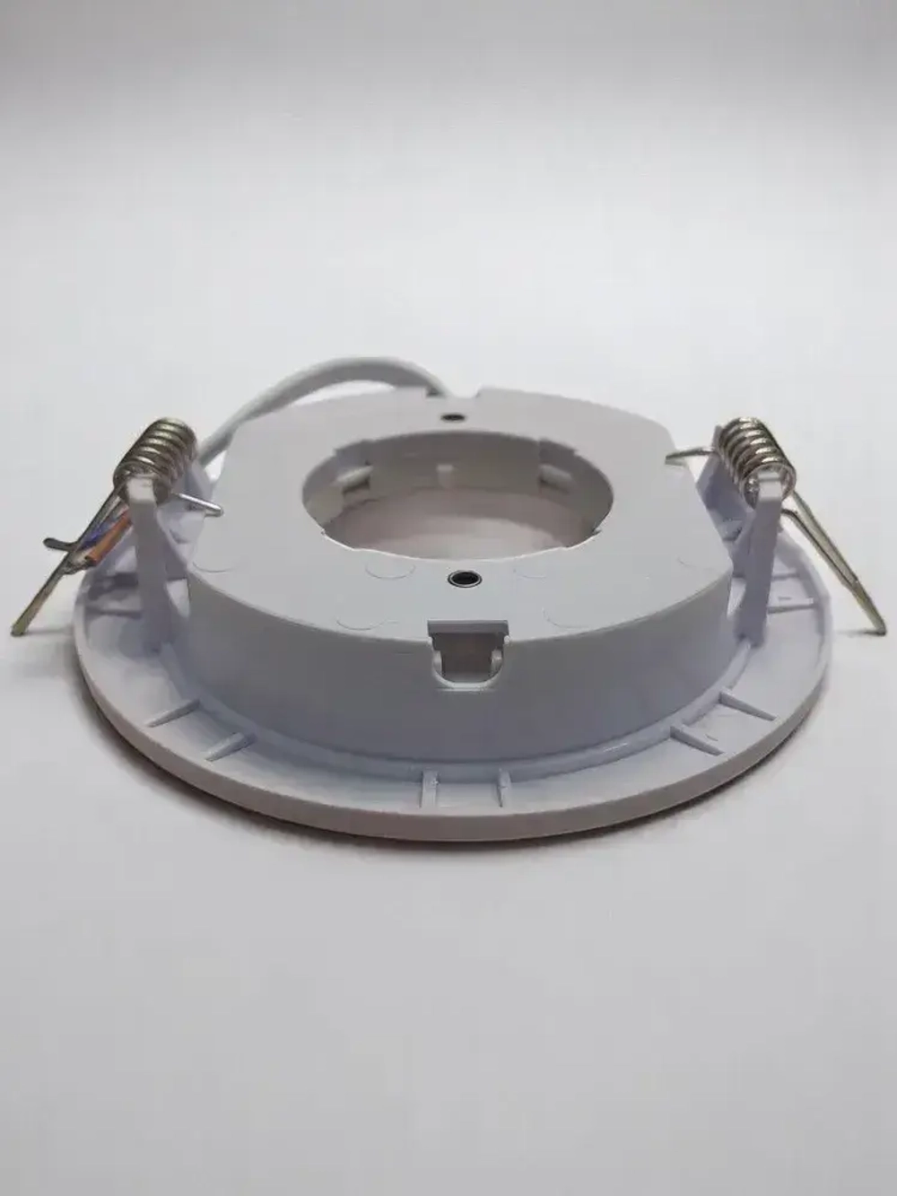 Светильник встраиваемый ПЛАСТИК, GX53, белый, для натяжного и гипсокартонного потолка, комплект 10шт