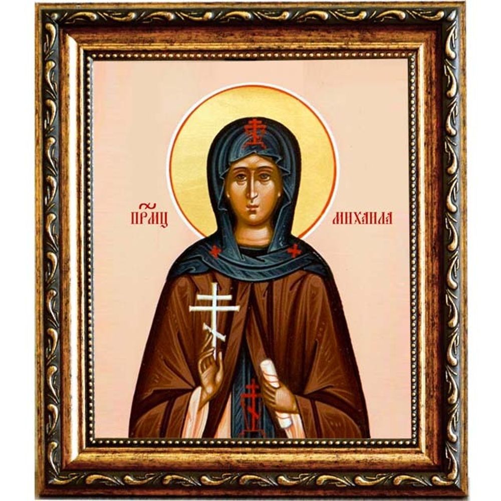 Михаила (Иванова), схимонахиня Преподобномученица. Икона на холсте.