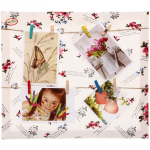 Фоторамка-коллаж 35*40см «Цветы» текстильная